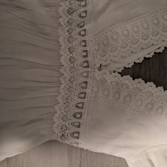 Wishlist Apparel White Maxi Dress Small - Picture 5 of 9